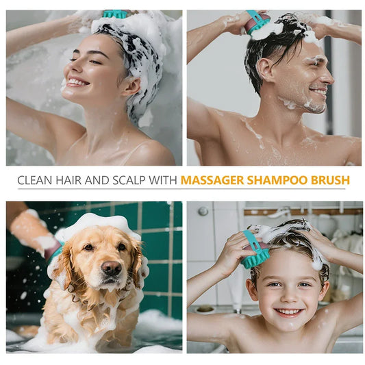 Hair Comforts Scalp Massager Brush Waterproof Personal Cleaning Accessories