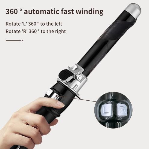 LCD Temperature Controlled Automatic Hair Curler
