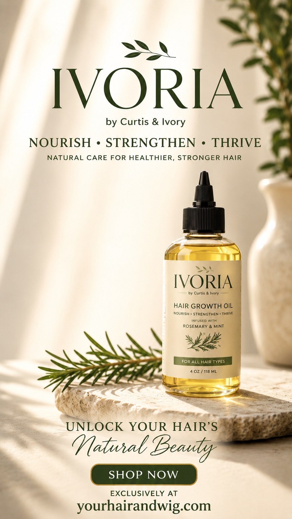 IVORIA Nourishing Hair Oil