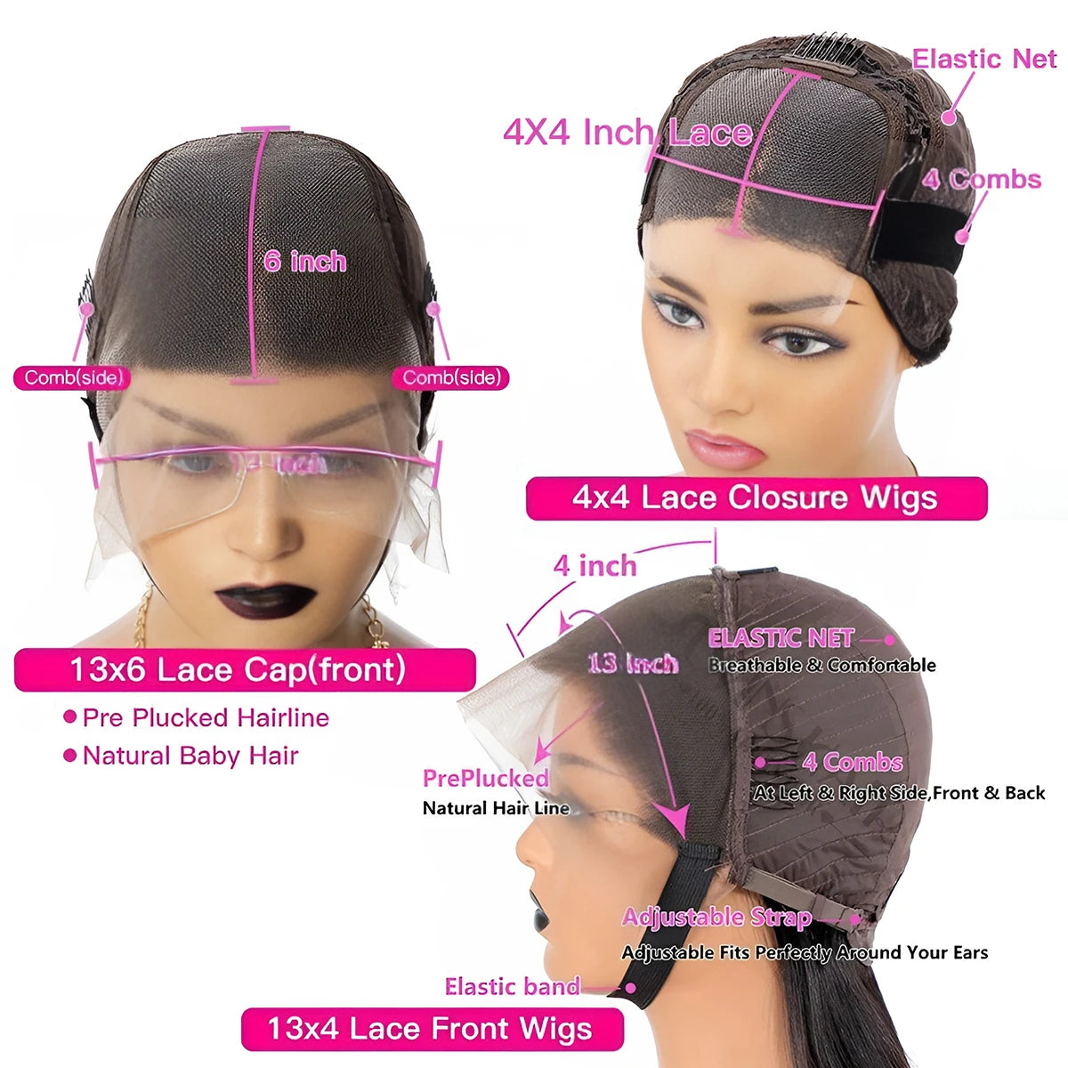 13x4 Highlight Water Wave Wig Human Hair 1b/30 Highlight Ombre Deep Wave Lace Front Wigs for Woman Ready to Wear Glueless Wigs