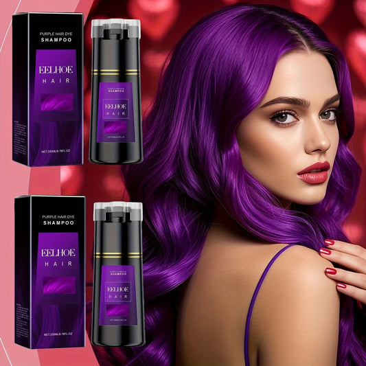 Purple Hair Color Shampoo 3-in-1 with Glycerin