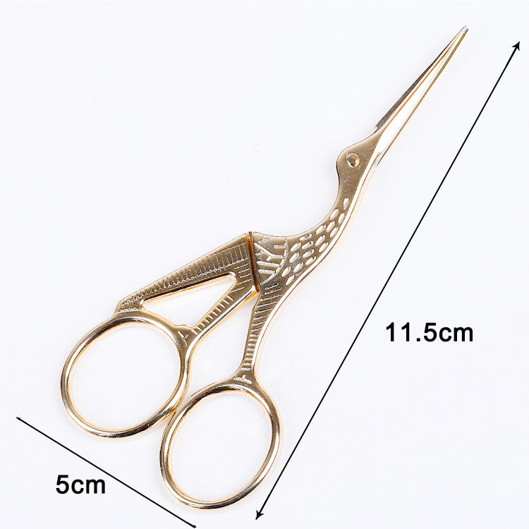 Embroidery Cross Crane Scissors