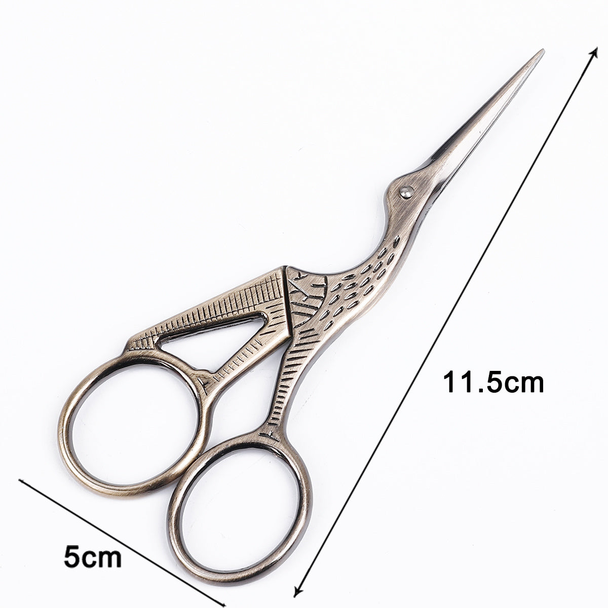 Embroidery Cross Crane Scissors