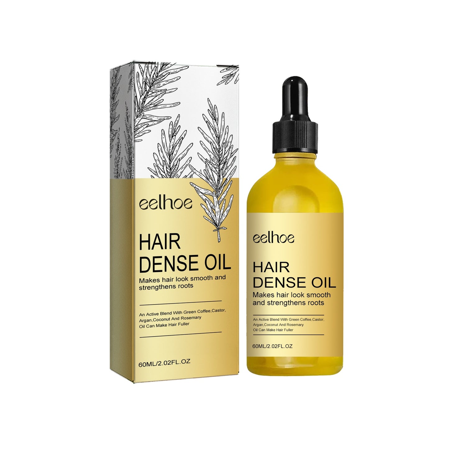 Rosemary Hair Treatment Oil Scalp Cleansing Conditioning Volumizing Smoothing Repair Dry Frizzy Hair Conditioning Hair Treatment Oil