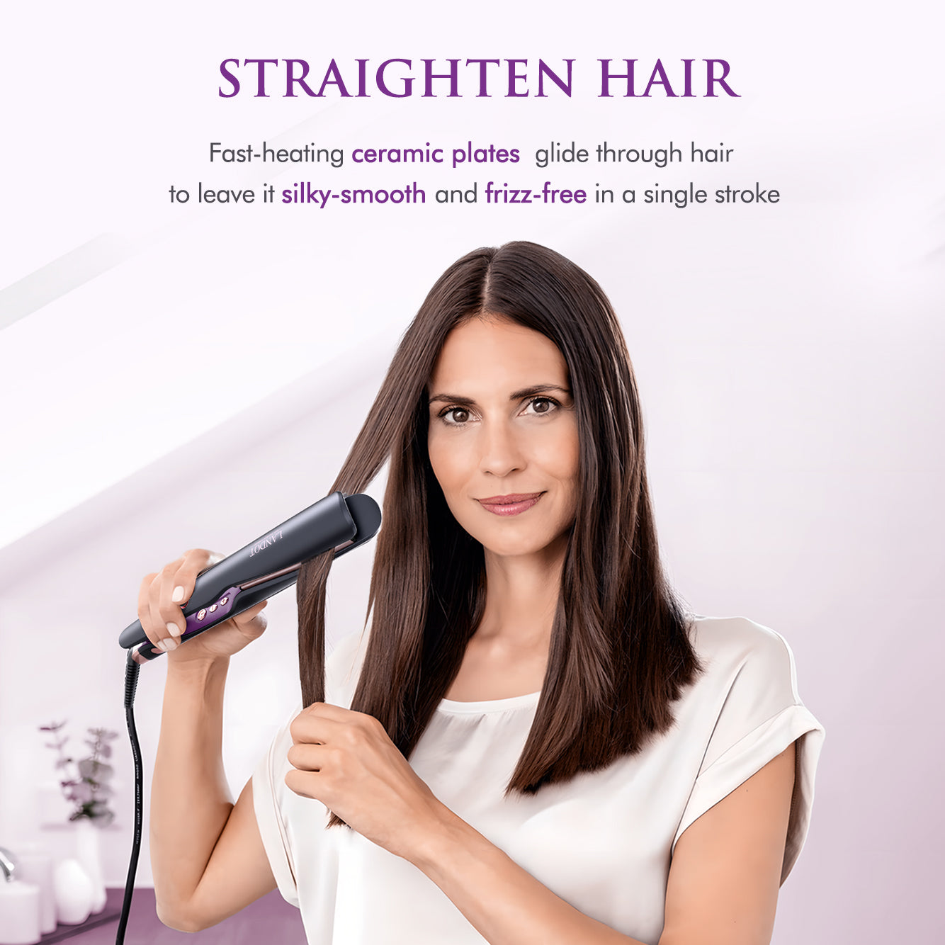 Hair Straightener, Available On Tk