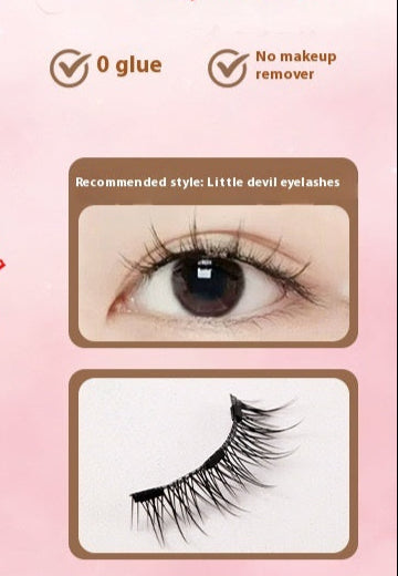 Magnetic Suction False Eyelashes Little Devil Supernatural Magnet Suit