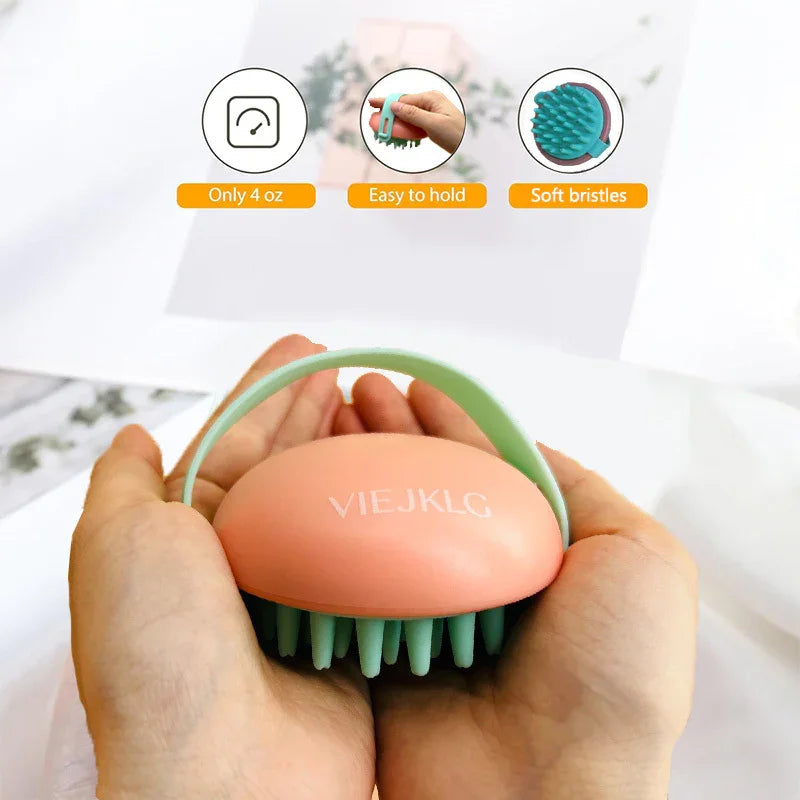 Hair Comforts Scalp Massager Brush Waterproof Personal Cleaning Accessories
