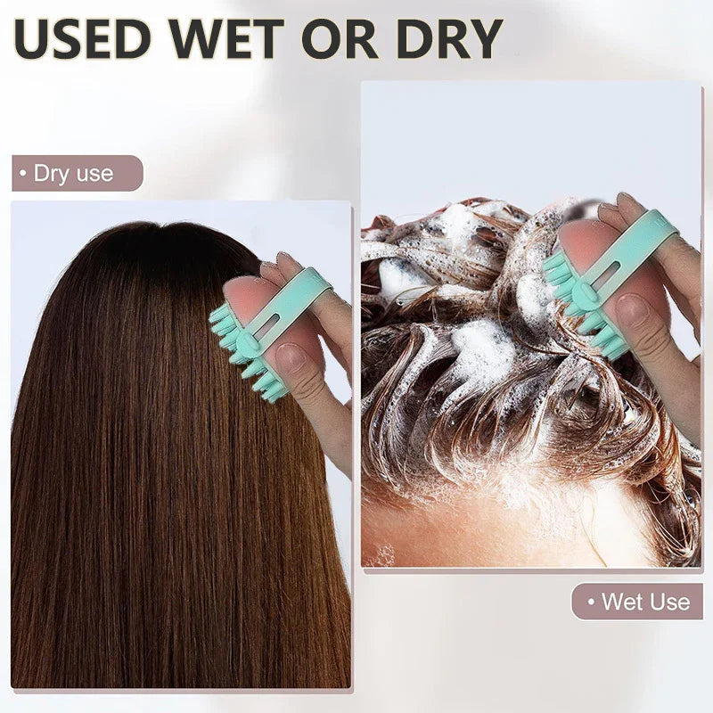 Hair Comforts Scalp Massager Brush Waterproof Personal Cleaning Accessories