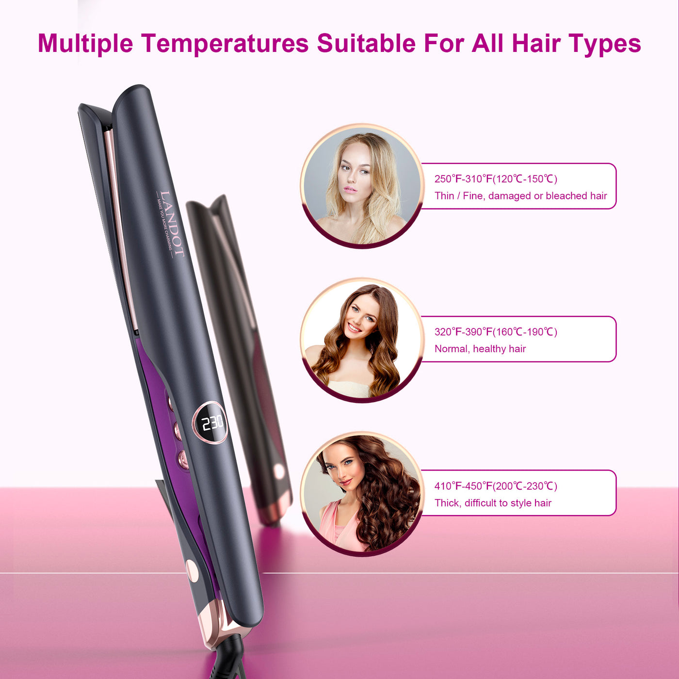 Hair Straightener, Available On Tk