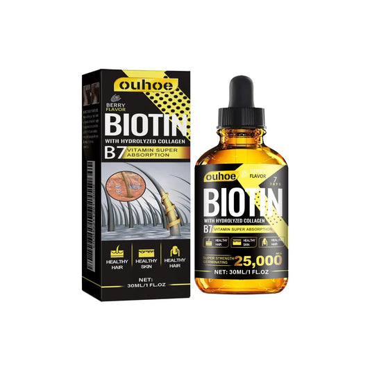 Collagen B7 Vitamin Hair Oil Hair Strengthening & Densification Hair Loss Prevention Hair Care Oil