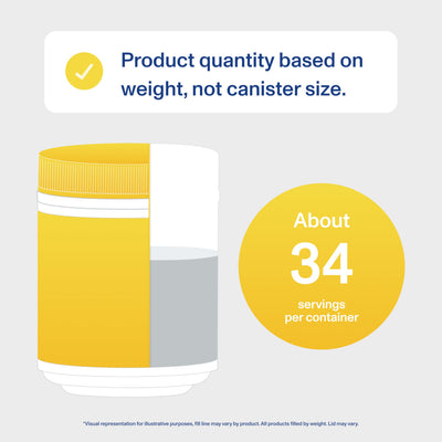 Vital Collagen Peptides Powder, Helps Support Hair, Skin, Nails, Bones and Joints - Vanilla 11.5 oz