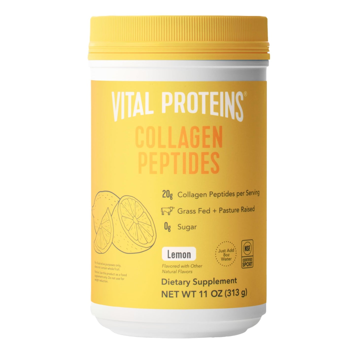 Vital Proteins Collagen Peptides Powder, Helps Support Healthy Hair, Skin, Nails, Bones and Joints - Vanilla 11.5 oz