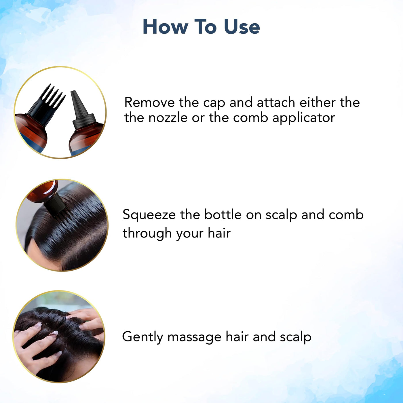 100% Pure Rosemary Oil For Hair Growth (6.7 fl oz) Infused With Biotin, Jojoba & castor Oil | Hair strengthening Treatment | Nourishing & Volumizing