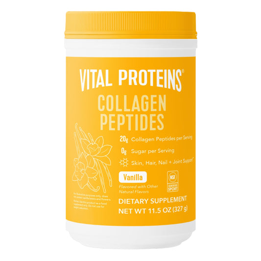 Vital Proteins Collagen Peptides Powder, Helps Support Healthy Hair, Skin, Nails, Bones and Joints - Vanilla 11.5 oz