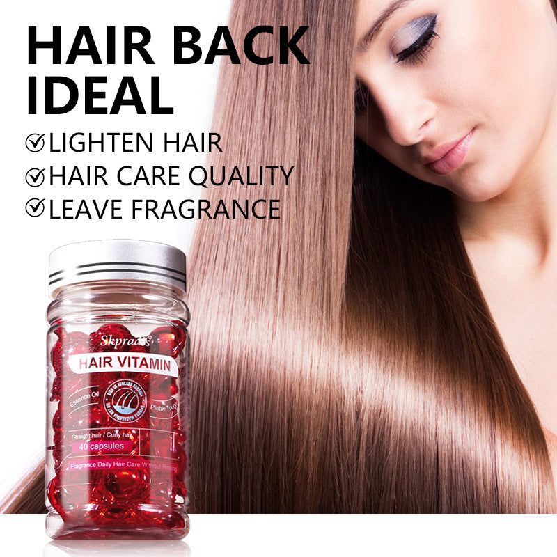 Hair Oil Hair Treatment Serum Hair Capsule- No Rinse With Argan Macadamia Avocado Oils -