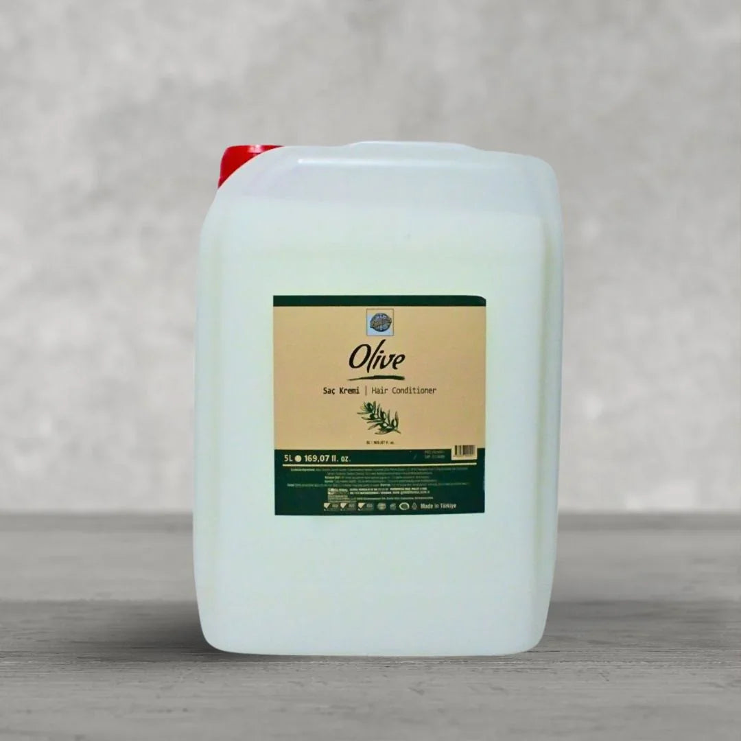 Olive Hair Conditioner - 1.3 Gallon  - Bulk Refill For Hotels Spas & Salons