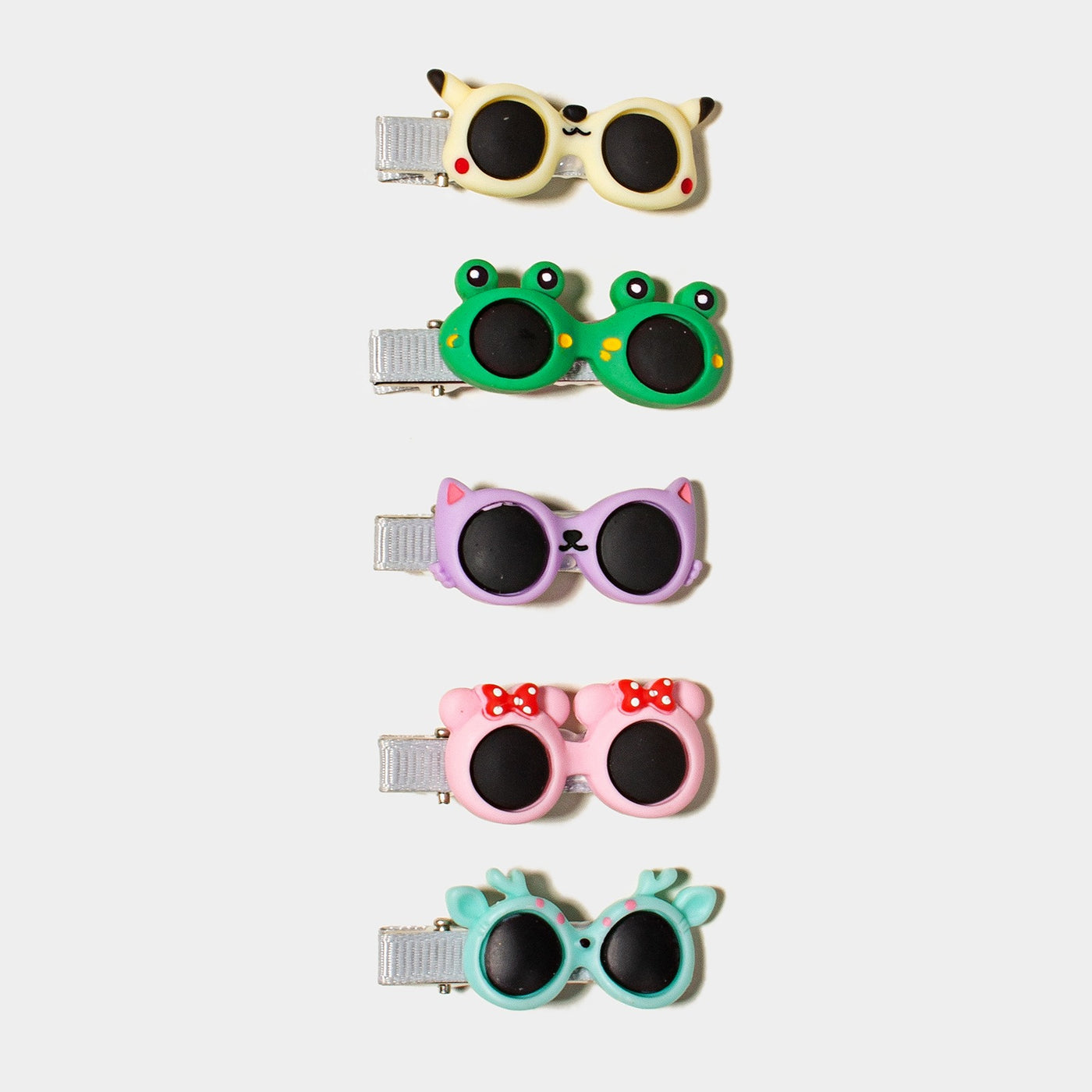 Glasses Hair Accessory, Broken Hairpins, Cartoon Duckbill Clips