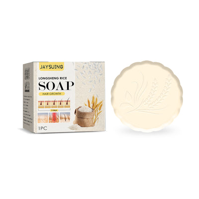 Rice Soap Shampoo Rice Promote Dense Hair Nourishing Repair Shampoo