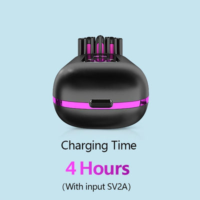 USB Wireless Household Electric Hair Straightening Comb For Both Straightening And Curling Without Damaging Hair