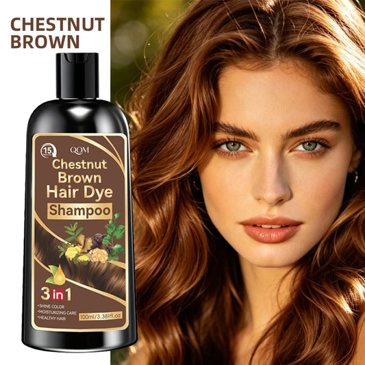 Rosemary & Ginger Black Hair Color Shampoo 3-in-1