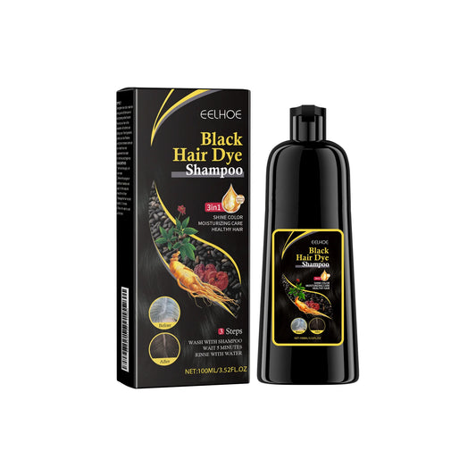 Herbal Black Hair Shampoo with Polygonum Essence