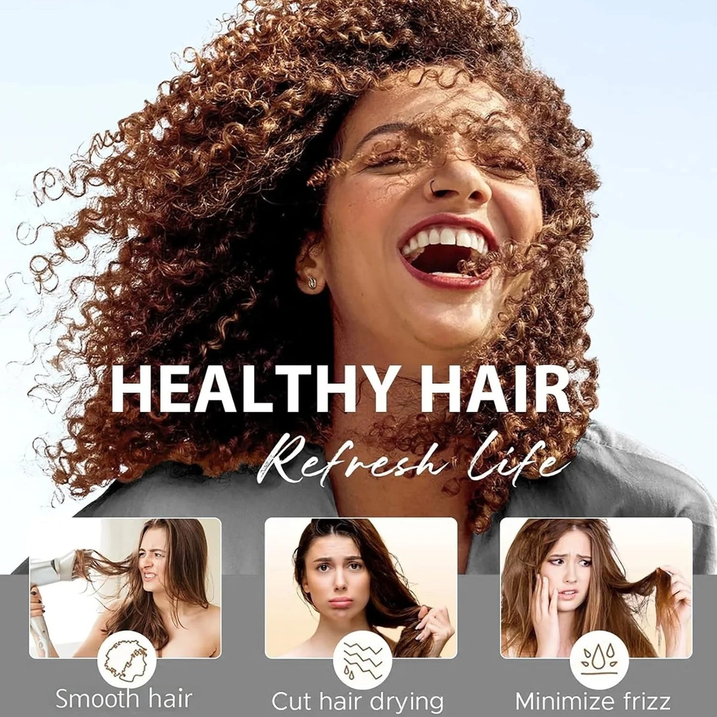 18 Peptide Leave-In Hair Mask for Smooth Healthy Hair