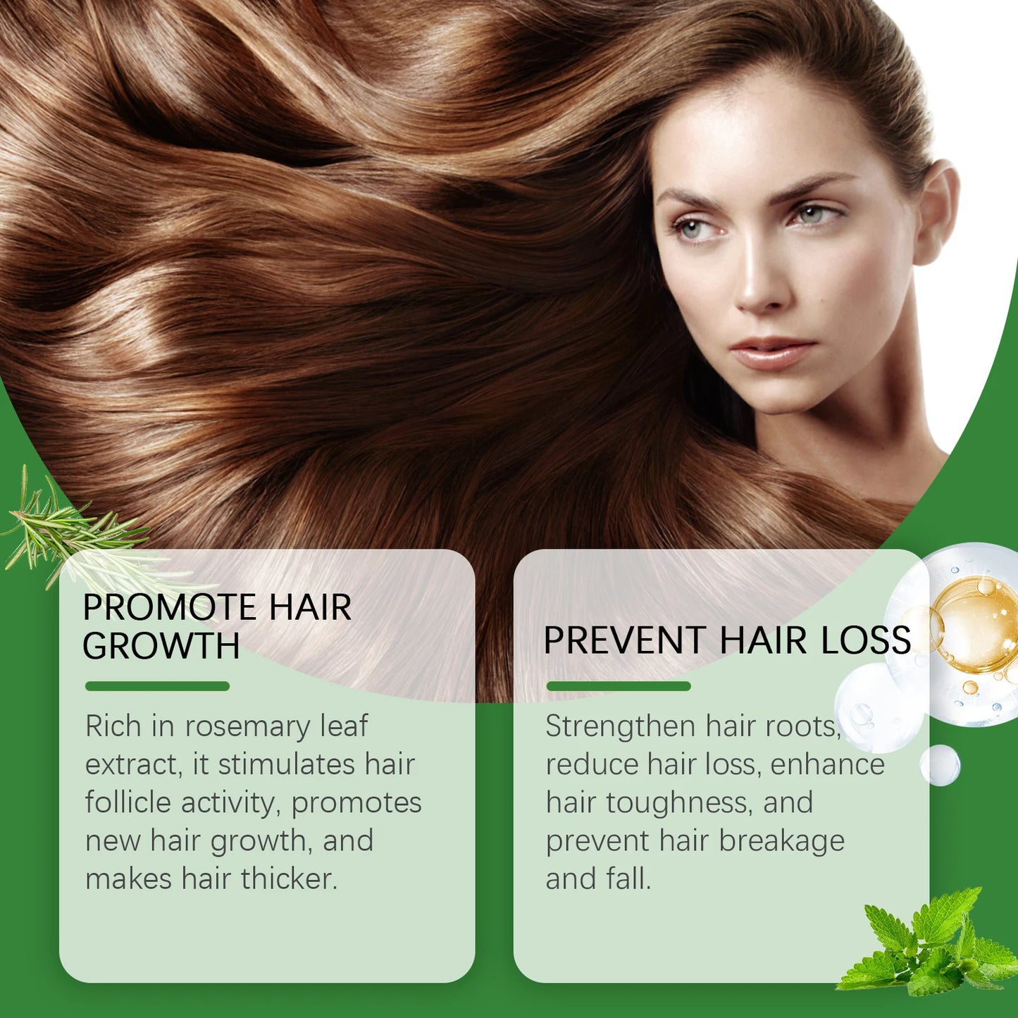Rosemary Rice Water Hair Spray for Stronger Healthy Hair