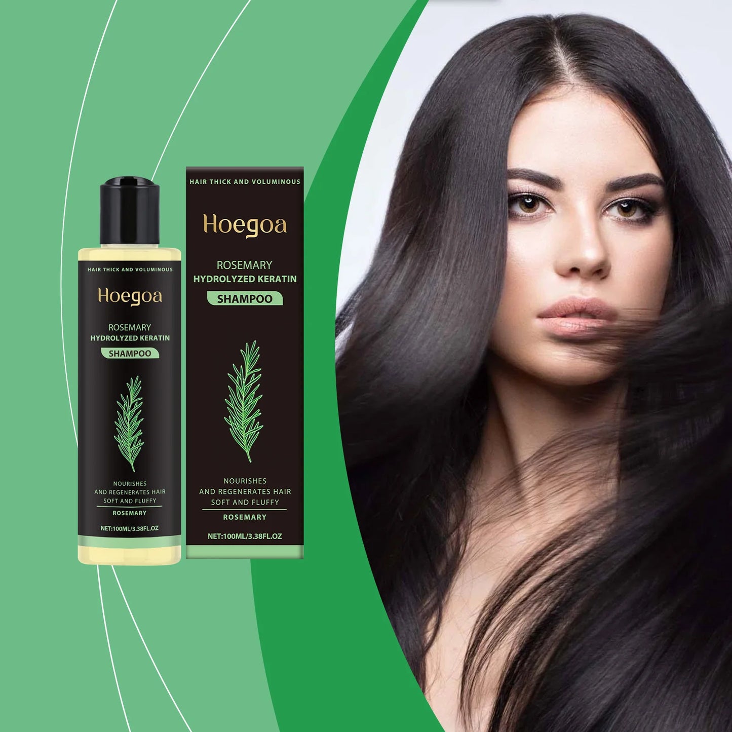 Rosemary Thickening Shampoo for Fuller & Stronger Hair
