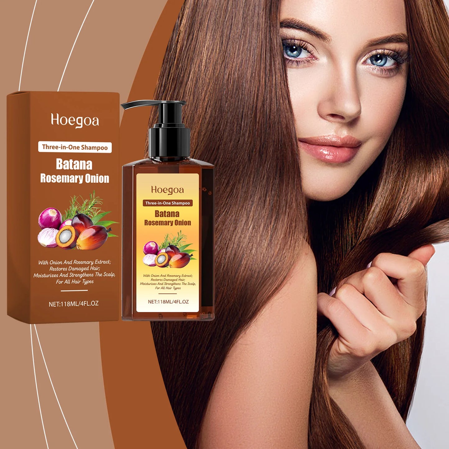 3-in-1 Nourishing Shampoo for Soft & Healthy Hair