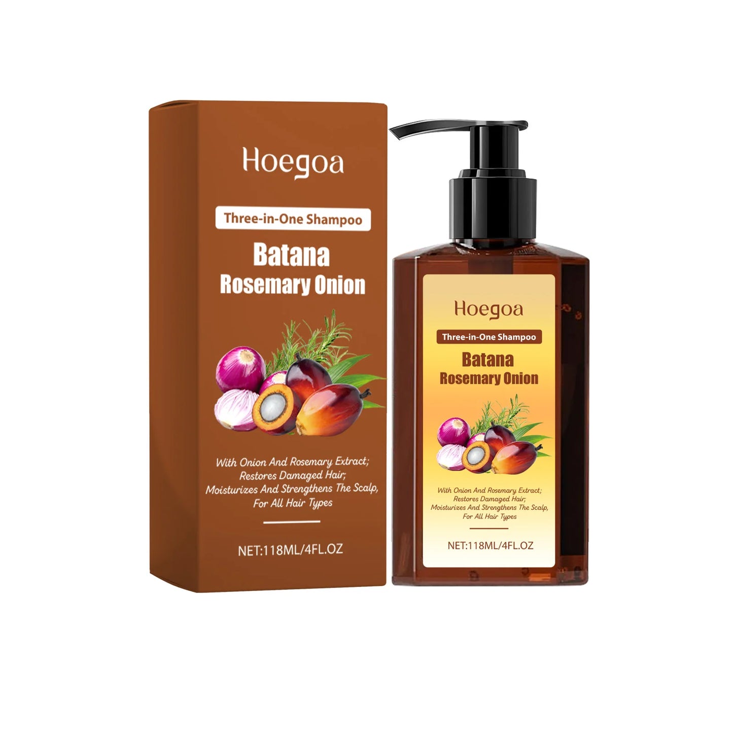3-in-1 Nourishing Shampoo for Soft & Healthy Hair