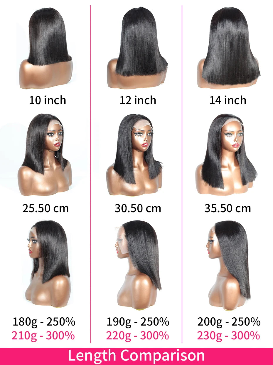 5x5 Glueless Vietnamese Bob Human Hair Wig