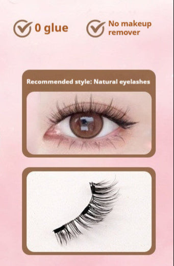 Magnetic Suction False Eyelashes Little Devil Supernatural Magnet Suit
