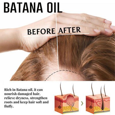 Hair Wax Stick With Batana Oil - Nourishing & Long-Lasting Hold, Styling For Flyaways, Volume And Natural Shine,